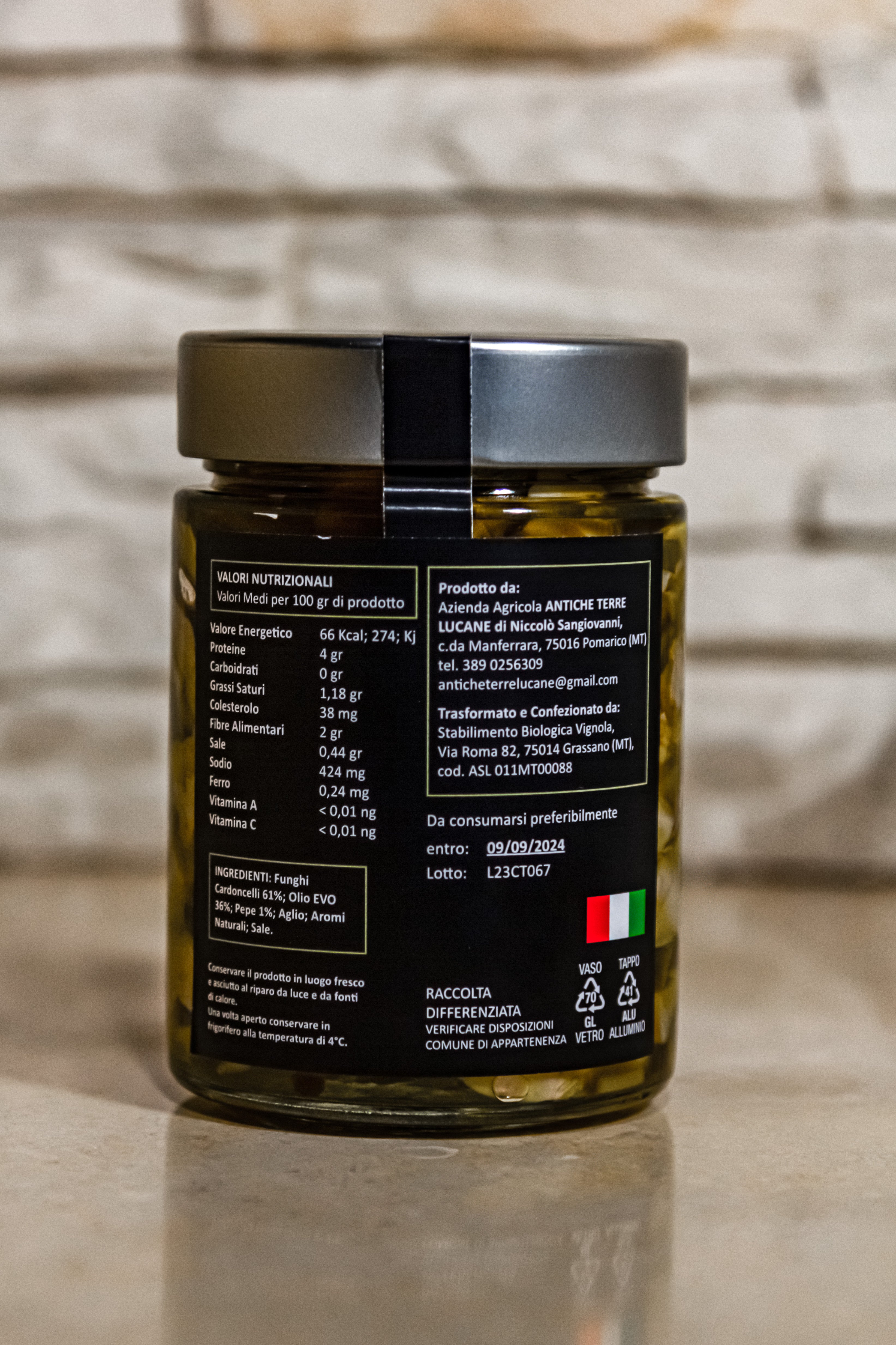 Funghi CARDONCELLI in olio EVO 🫙🫒🍴
-Barattolo in vetro da 330 gr