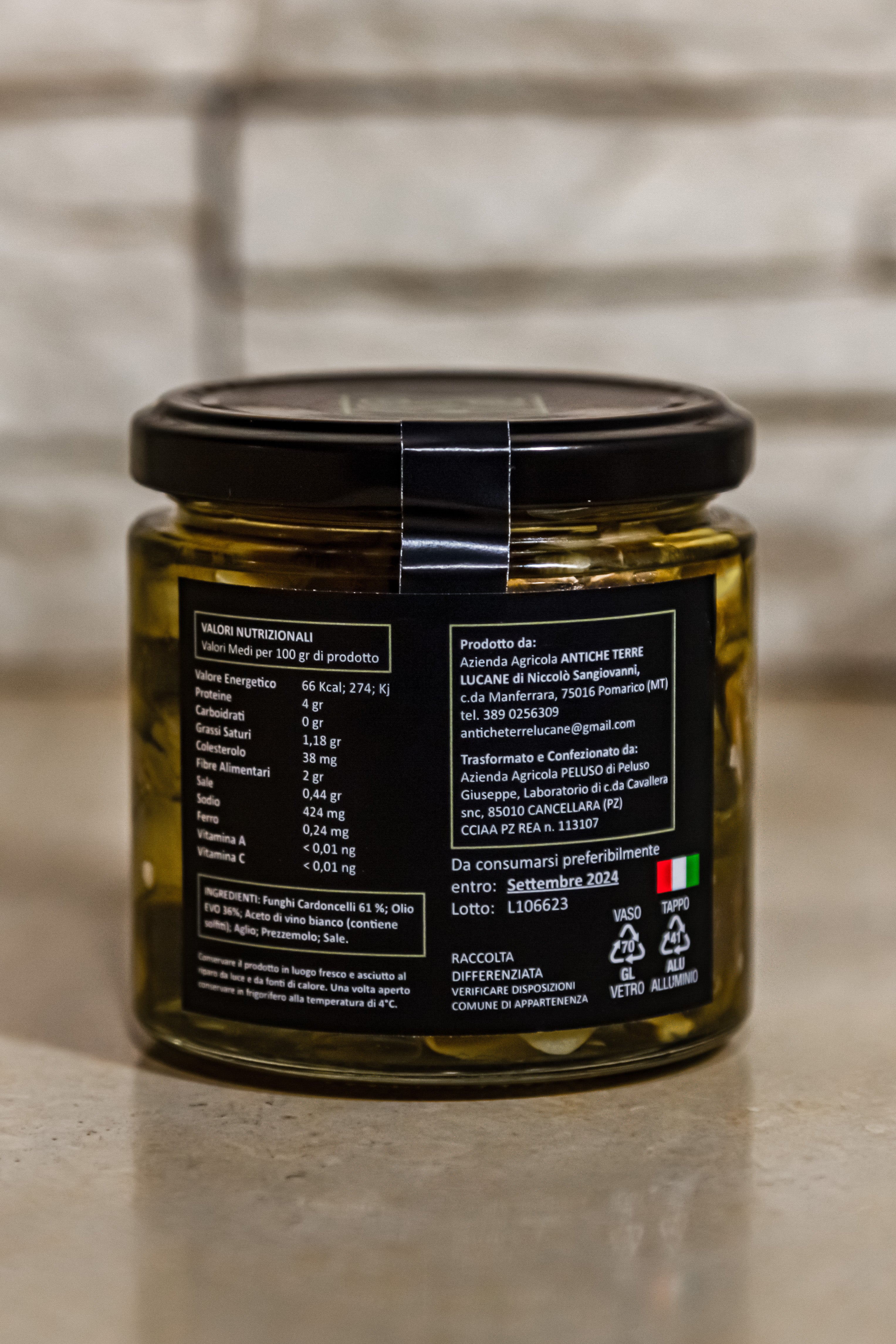 Funghi CARDONCELLI in olio EVO 🫙🫒🍴
-Barattolo in vetro da 220 gr