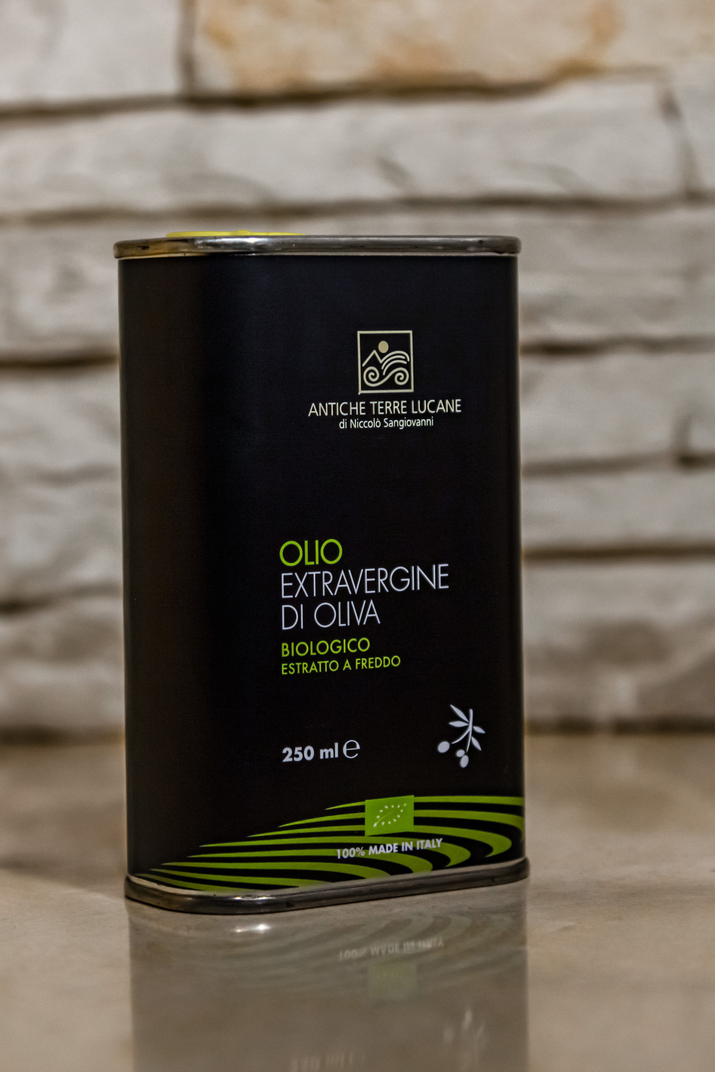 OLIO EXTRAVERGINE DI OLIVA Bio🫒 -Latta rettangolare da 250ml